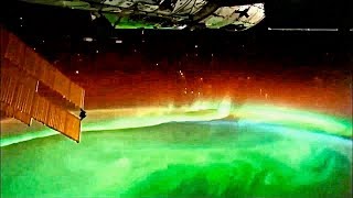 Download Lagu Earth and Aurora Borealis Filmed from International Space Station MP3