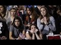 Clinton supporters react to Trump's presidential victory