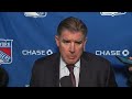 NYR at BUF: Peter Laviolette Postgame Media Availability | February 22, 2025