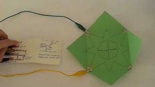 Self-folding paper example