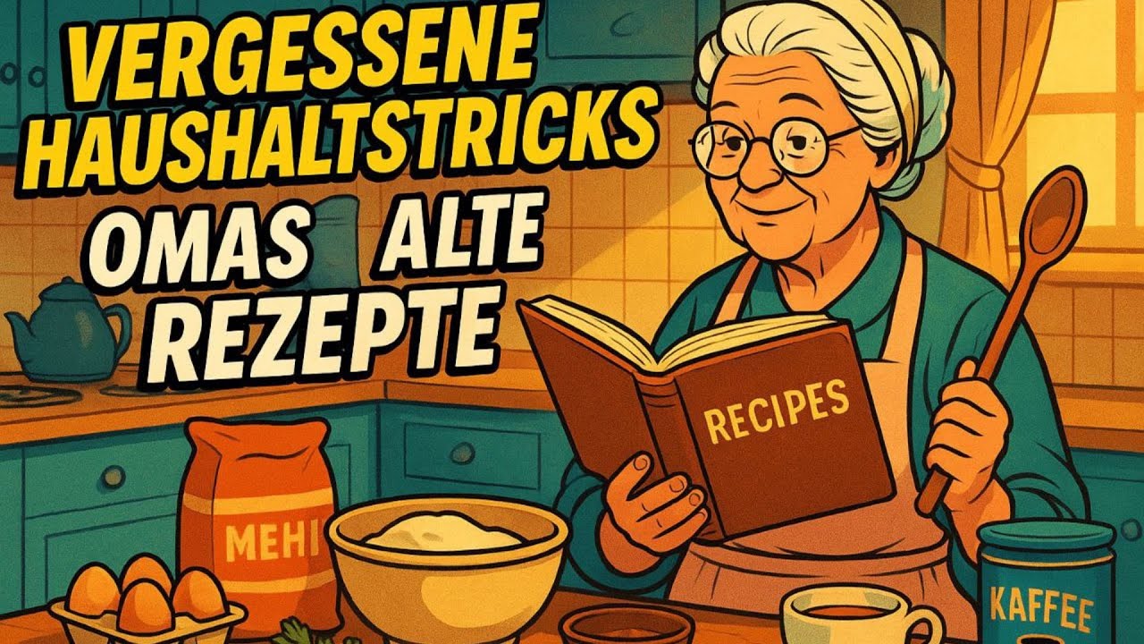 Vergessene Haushaltstricks – Omas alte Rezepte
