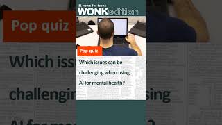 ChatGPT may change how we treat mental health #news #newsforteens #mentalhealth #ai