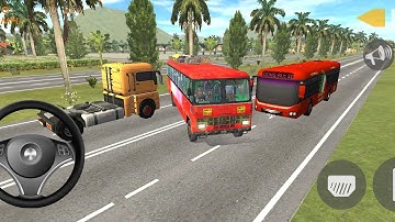 Indian Sleeper Bus Simulator 3D Game - New Update2024 - Android Gameplay