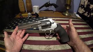 Colt Anaconda 6 inch barrel 44 Magnum with range footage.