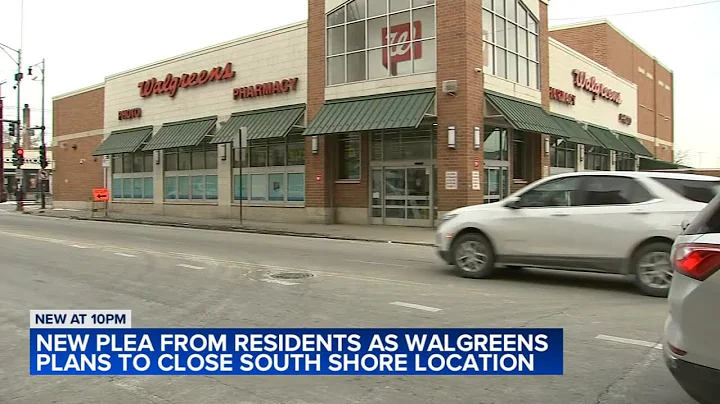 Walgreens store closing soon in South Shore, community holds meeting on new business options