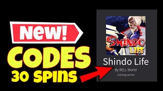 *NEW* CODE IN SHINDO LIFE! WORKING SHINDO LIFE CODES IN ROBLOX! ( WORKING MARCH 2021)