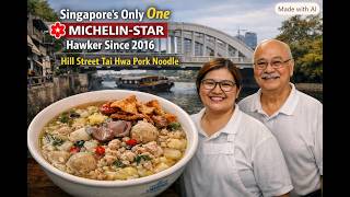Singapore’s Only Michelin-Star Hawker Since 2016 — Hill Street Tai Hwa Pork Noodle | Singapore Food