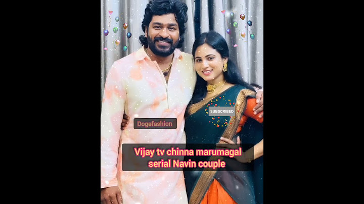 Vijay tv chinna marumagal serial Navin 2nd anniversary look ❣️😍#navin #vijaytv #shortsviral
