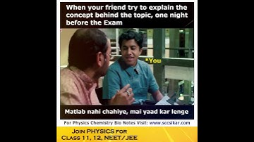 One Night before Exam | Physics with Umesh Rajoria | Class 11, 12, NEET /JEE #physics #shorts
