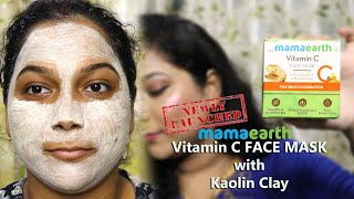 Mamaearth Vitamin C Face Mask Review | NEWLY LAUNCHED | #mamaearth