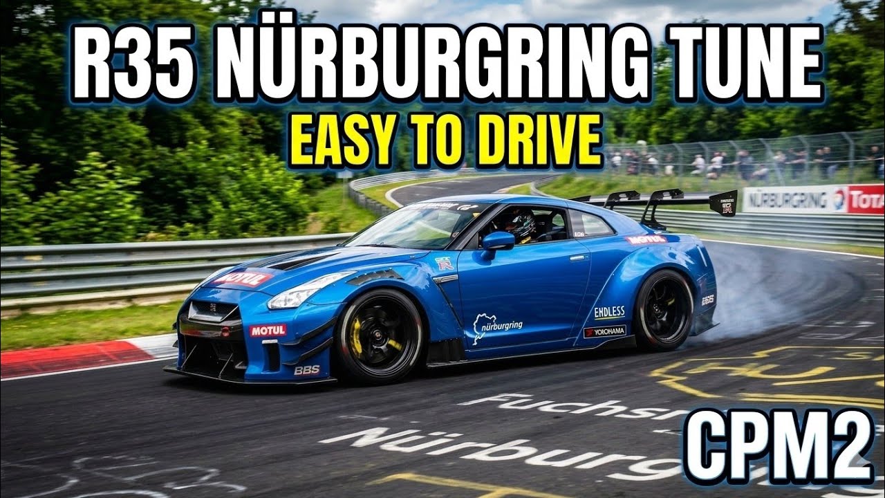 Perfect R35 Nürburgring Tune - CPM2 - YouTube