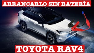 ¿Cómo arrancar un Toyota RAV4 Híbrido sin batería?: Arrancador de coche
