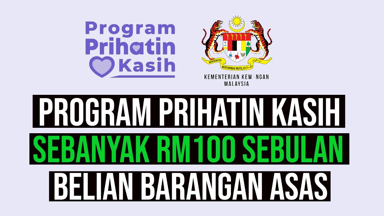 Program Prihatin Kasih Rm100 Sebulan Saje Sembang Youtube