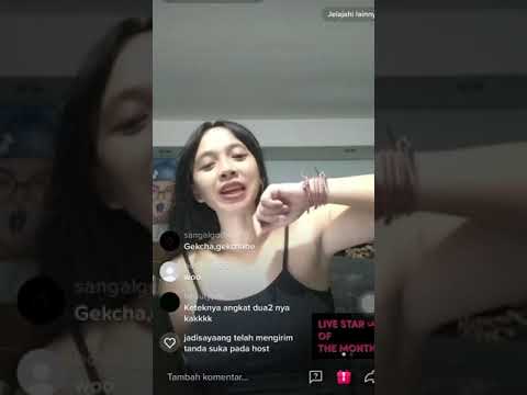 Live Tiktok tante pamer ketek 🔥