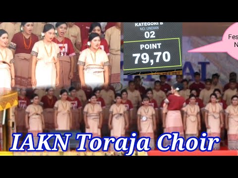 IAKN Toraja Choir|| Festival paduan suara Natal Toraja Utara