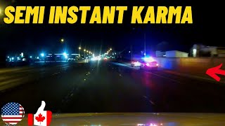 Semi   truck Road Rage 2021 Brake Check Gone Wrong, Car Crash, Bad Drivers, Instant Karma, Insurance