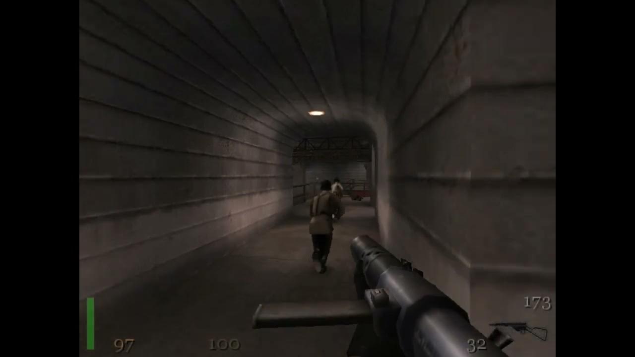 Видеопрохождение и обзор Wolfenshtien (Возвращение в замок Вольфенштейн ...