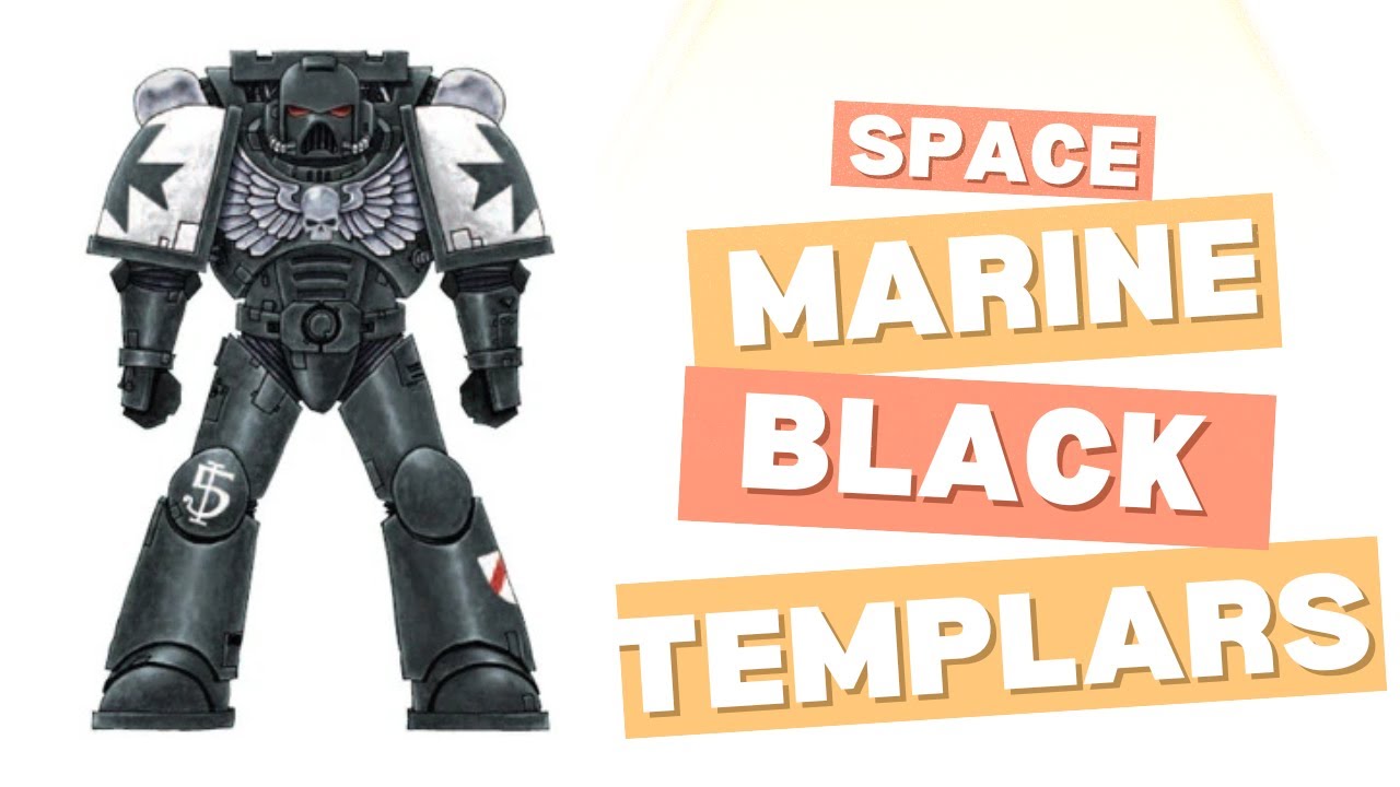 space marine black templars lore w/ gameplay - YouTube