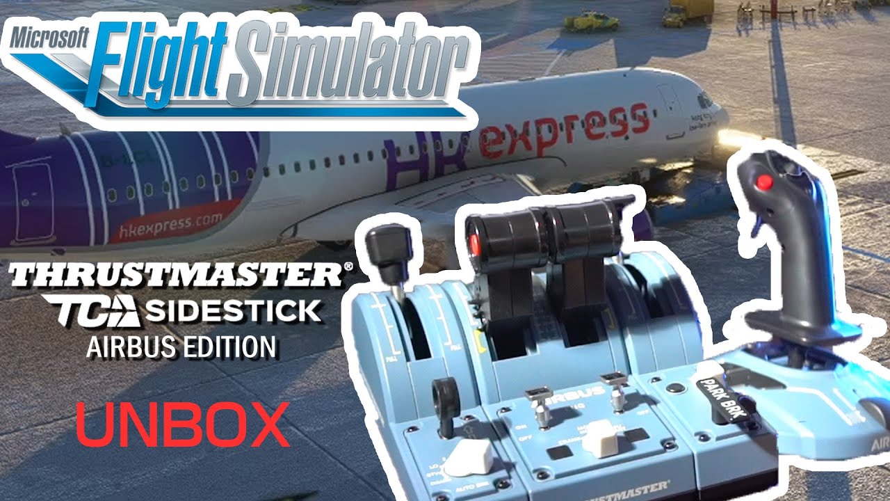 UNBOX】THRUSTMASTER TCA Officer Pack & Quadrant Add-on Airbus 