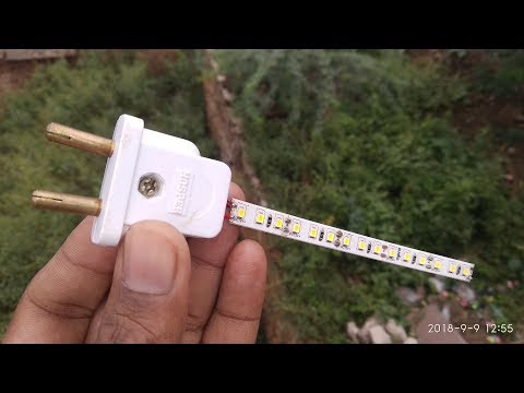 Video: Connecting LED strip 220V and 12V