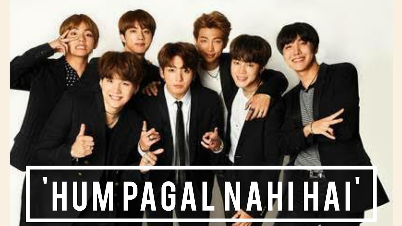 'Hum Pagal Nahi Hai' MV | BTS Funny Version 😁💜