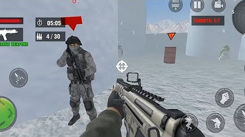 FPS Shooting Gun Games Offline | gameplay walkthrough part 4 | Red chilli Gaming | Android iOS