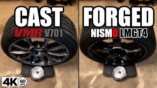 Cast vs. Forged Wheels (Comparing EXACT Sizes)