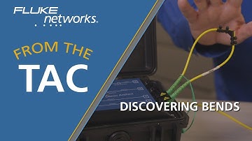 Discovering Bends in Fiber Links with the OptiFiber® Pro OTDR – by Fluke Networks