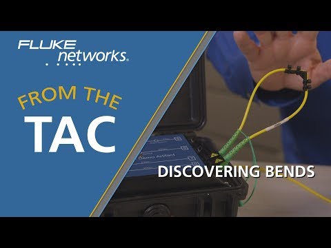 Discovering Bends in Fiber Links with the OptiFiber® Pro OTDR – by Fluke Networks