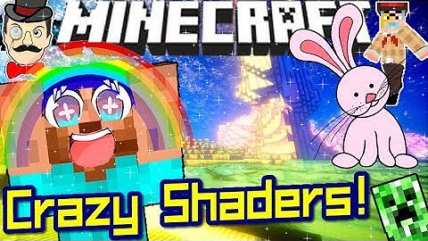Minecraft CRAZY SHADERS! Hyper Super Ultra Extra Realism DX!!