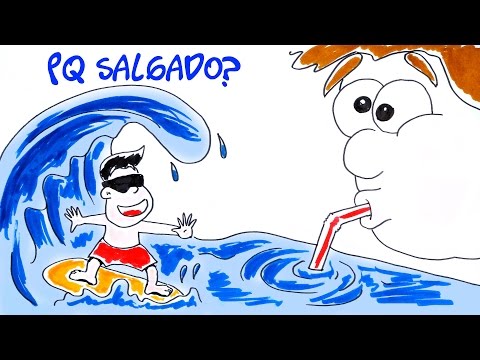 Vídeo: Por Que A água Do Mar é Salgada