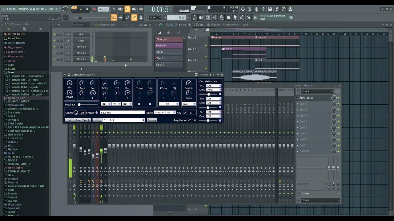 Messing around with free granular VST Argotlunar YouTube