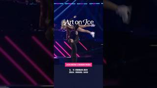 Are you ready for Alexa Knierim & Brandon Frazier at Art on Ice? 💙⛸️ #figureskating #figureskater