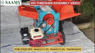 SAAMY THRESHER ASSEMBLY VIDEO 