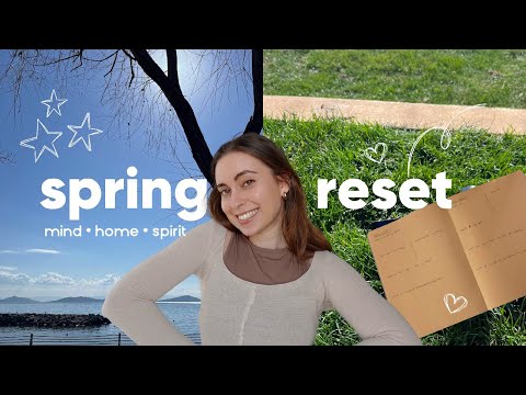 reset for spring | mind, home & spirit 🌷