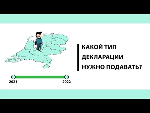 Какой тип декларации нужно подавать?