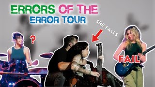 ERRORS of the "ERROR" Tour | The Warning
