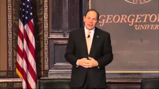 Secretary Bob McDonald at Georgetown University Leadership Forum