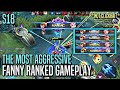 THE MOST AGGRESSIVE FANNY!! | Fanny : RANKED GAMEPLAY