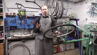 Реставрация раннего велосипеда ХВЗ в-541