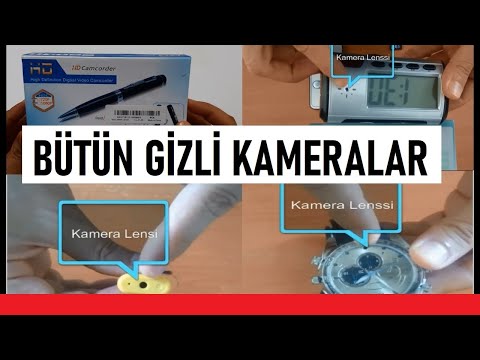 Sizi gizlice  çekme ihtimali olan bütün gizli kameralar ve çeşitleri,gizli kamera,gizli kamera fiyat