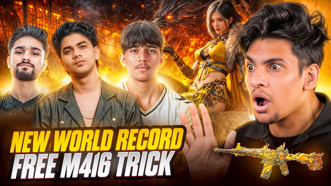 ZERO UC Trick 😳 Get Free New LV8 M416 Skin in BGMI | 2 Lakh UC Crate Opening - NEW RECORD🔥