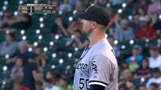 CWS@HOU: Danks strikes out six in shutout vs. Astros