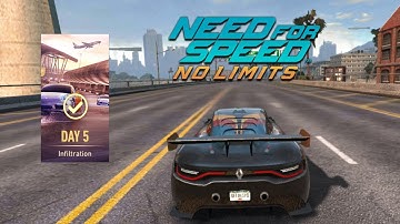 RENAULT SPORT R.S. 01 DAY 5 NFS No Limits Terminal VELOCITY Gameplay Walkthrough