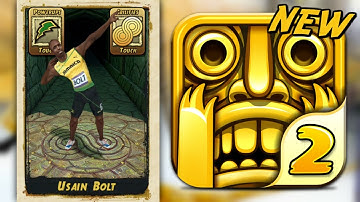 Temple Run 2 - USAIN BOLT (NEW CHARACTER) - Part 9 (iPhone Gameplay Video)