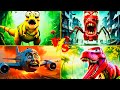 DINO Minion Monster 🆚 Coca Cola 🆚 Plane Eater 🆚 McQueen Dinosaur – Tiles Hop EDM Rush