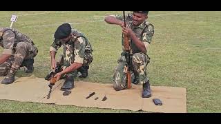 arms handling sap 1st battalion // dekhun mojar vedio