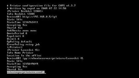 06 03. Printer Management Commands.mov