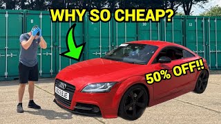 I BOUGHT A RARE AUDI TT CHEAP FROM A SALVAGE AUCTION!!