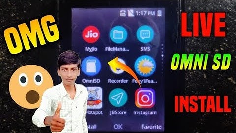 Finally Omni SD Install In Jio Phone Without Computer Watch This Video Fully 🖕